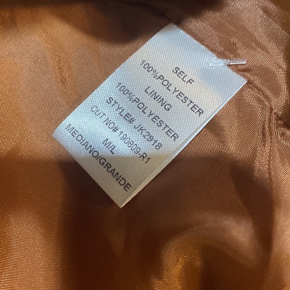 New Blush J Mauve Dusty Pink rose faux fur hood jacket - Picture 4 of 7